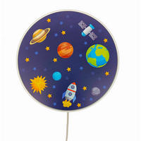 KINDERWANDLEUCHTE 25/25/8 cm   - Weiß, Basics, Kunststoff (25/25/8cm)