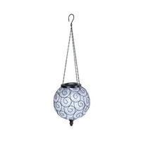 SOLARLEUCHTE  - Klar/Schwarz, Trend, Glas/Kunststoff (20/61cm) - Globo