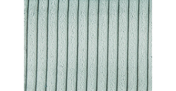 ECKSOFA  Mintgrün Cord  - Schwarz/Mintgrün, KONVENTIONELL, Kunststoff/Textil (248/248cm) - Carryhome