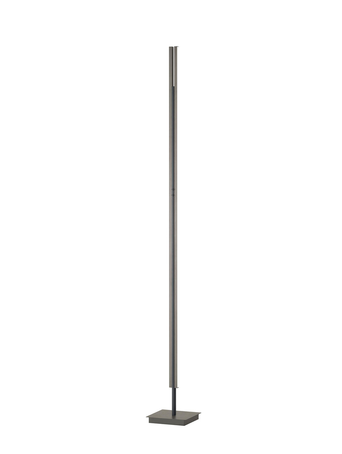 LED-STEHLEUCHTE 4/165 cm    - Bronzefarben, Design, Metall (4/165cm) - elements by BANKAMP