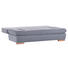 SCHLAFSOFA Flachgewebe Hellblau - Naturfarben/Hellblau, KONVENTIONELL, Holz/Textil (200/75/41/92cm) - Xora