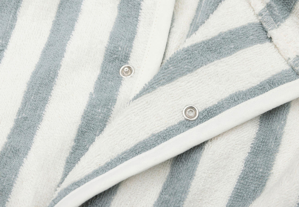 OTROŠKI KOPALNI PLAŠČ  Stripe Terry  večbarvno   - večbarvno, Basics, tekstil (59/39cm) - JOLLEIN