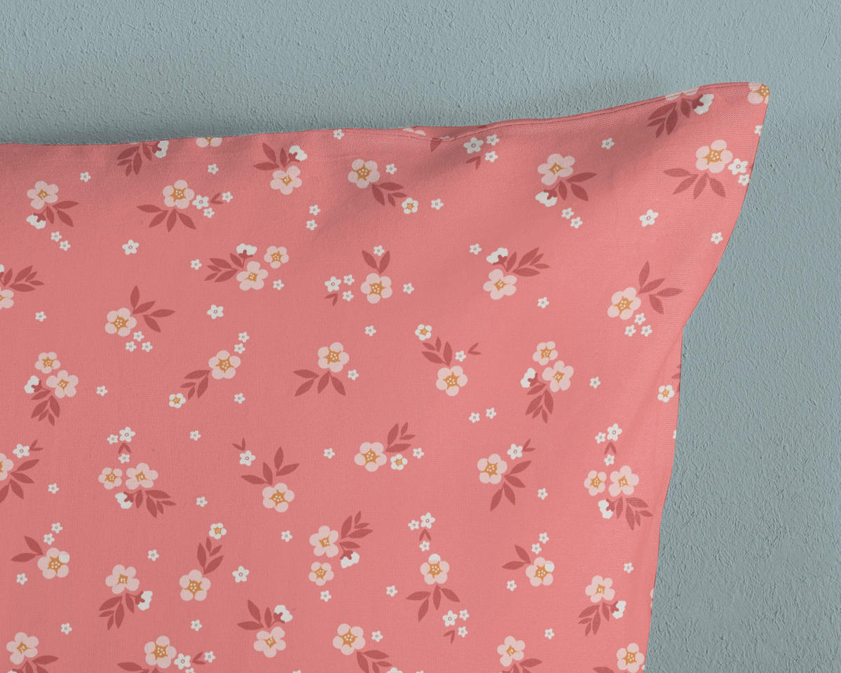 KINDERBETTWÄSCHE 140/200 cm  - Hellrosa/Rosa, Trend, Textil (140/200cm)