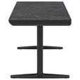 SCHREIBTISCH 140/70/73-118 cm  in Schwarz  - Schwarz, Design, Holzwerkstoff/Kunststoff (140/70/73-118cm) - Novel