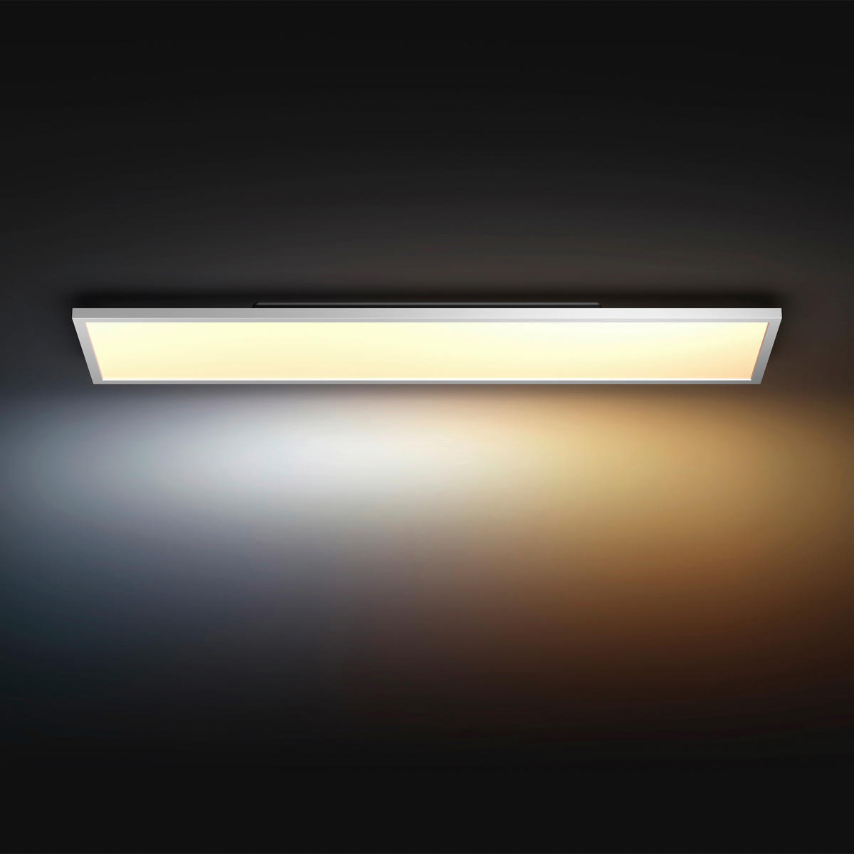 LED-DECKENLEUCHTE Aurelle 30/120/4,6 cm  - Weiß, Design, Metall (30/120/4,6cm) - Philips HUE