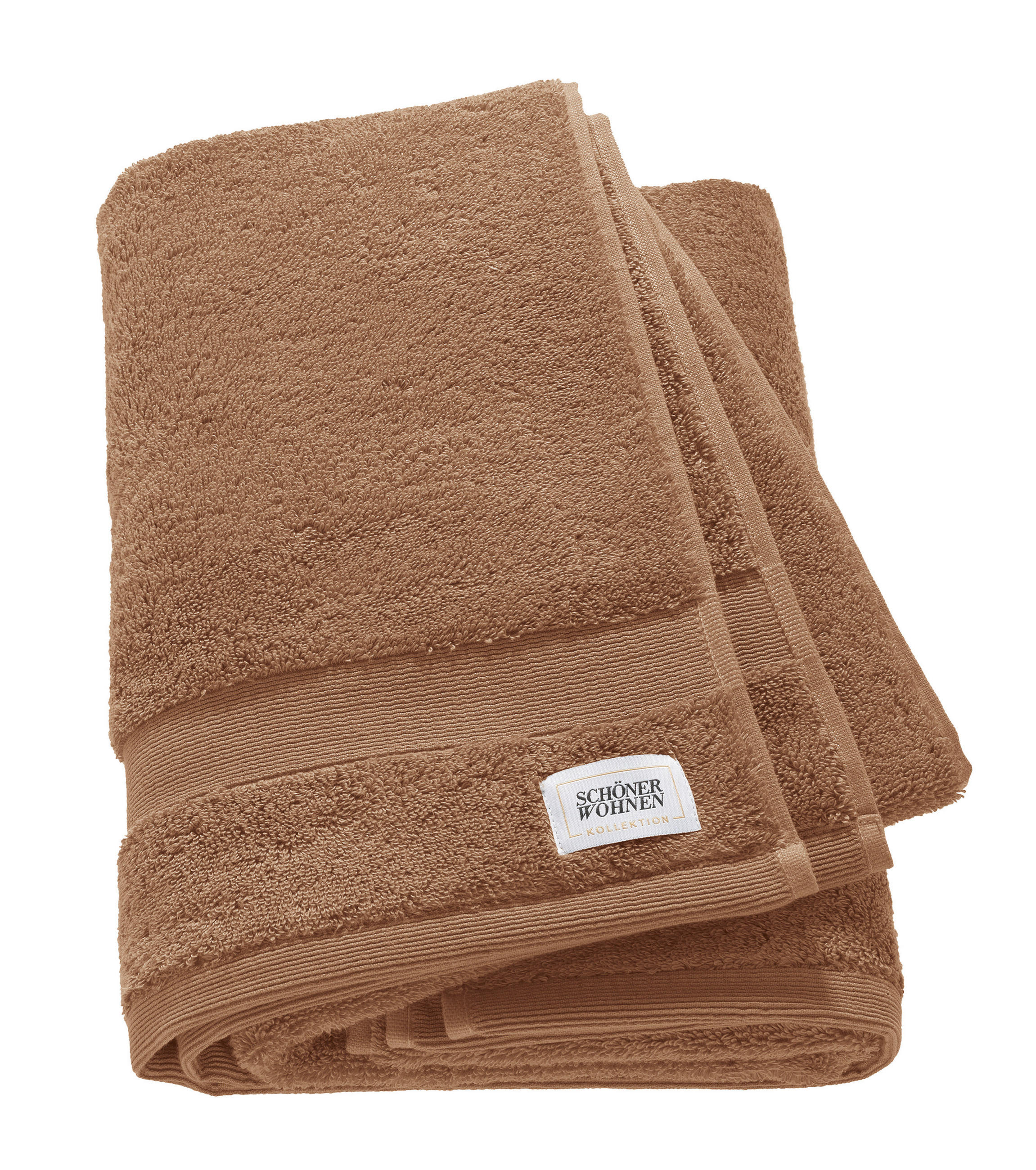 DUSCHTUCH SW-Cuddly  - Braun, Basics, Textil (70/140cm) - Schöner Wohnen