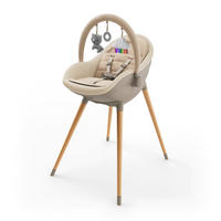 HOCHSTUHL Fini Up  - Beige, Basics, Textil (52-66/58/82-107cm) - Kinderkraft