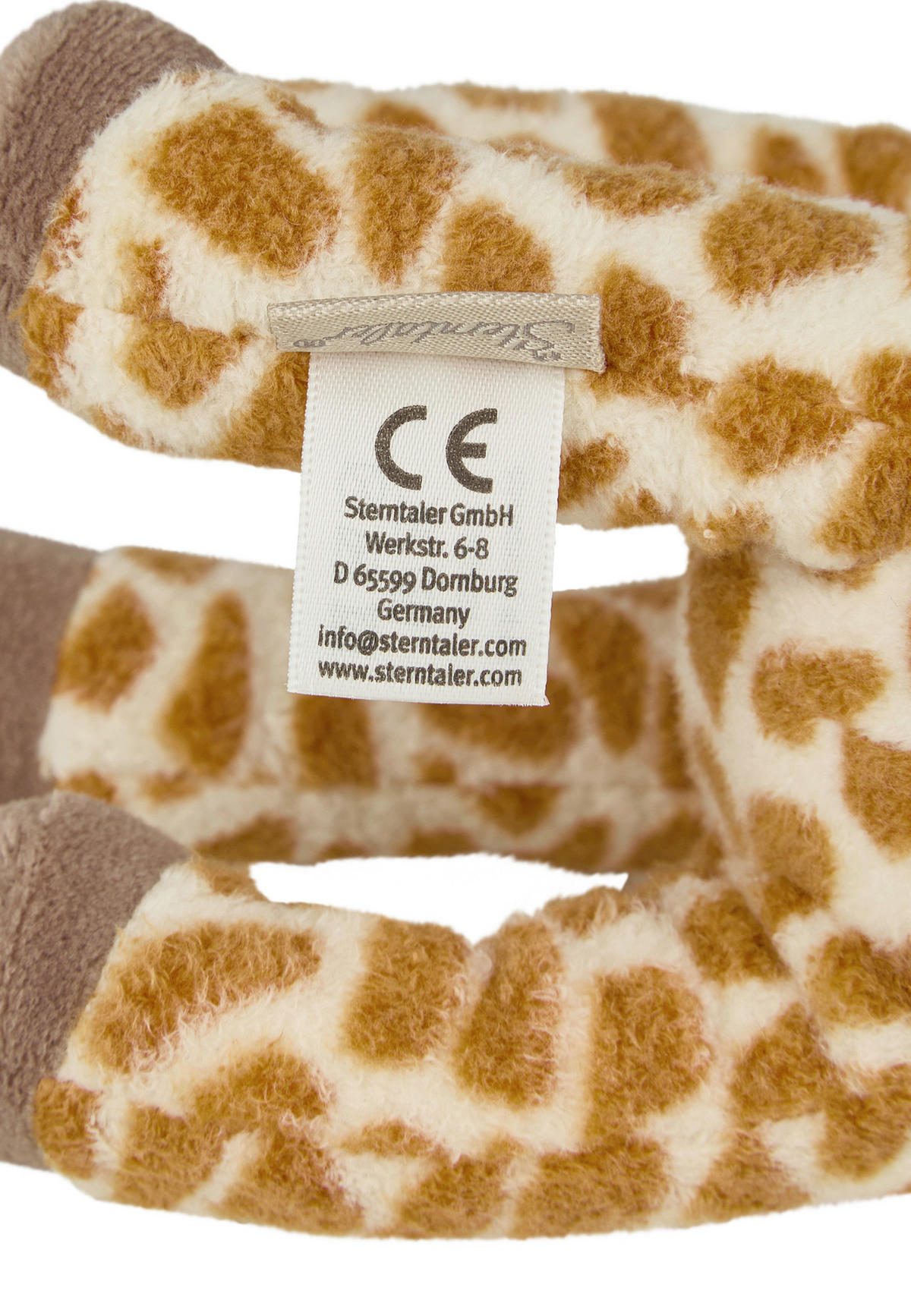 KUSCHELTIER Giraffe Kaya 26/16/6 cm  - Dunkelgelb, Basics, Textil (26/16/6cm) - Sterntaler