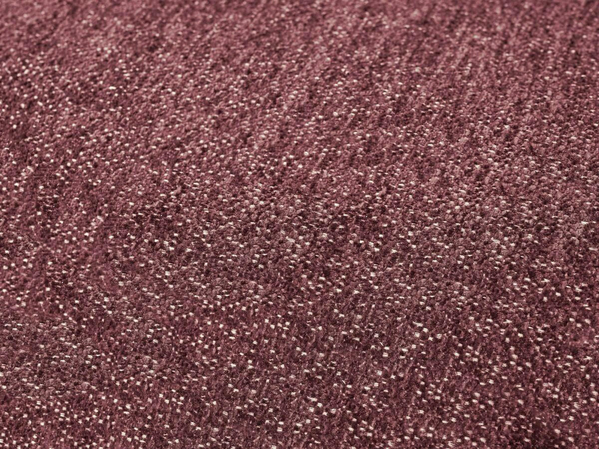 ECKSOFA Ottomane rechts  EVEREST Rot Flachgewebe  - Rot/Schwarz, MODERN, Kunststoff/Textil (352/210cm) - Livetastic