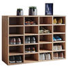 SCHUHREGAL Eichefarben  - Eichefarben, KONVENTIONELL, Holzwerkstoff (92/67/33cm) - MID.YOU