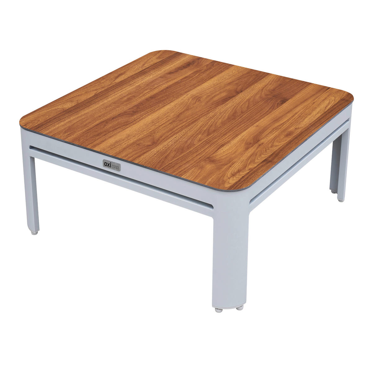 JEDÁLENSKÁ TERASOVÁ SÚPRAVA 3-dielne, kov - hnedá/biela, Basics, kov (226/157/65cm) - Ambia Garden