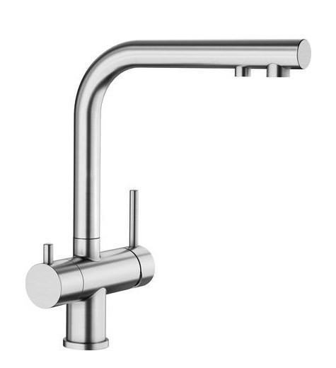 KÜCHENARMATUR 523129  - Edelstahlfarben, Basics, Metall (16/30/25,3cm) - Blanco