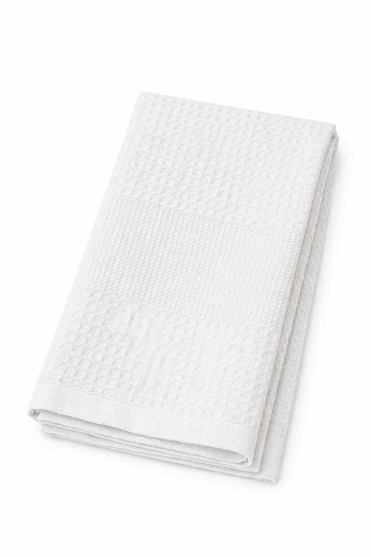 KRPA ZA POSUĐE bijela  POLIRKA WAFFLE  - bijela, Konvencionalno, tekstil (50/70cm)