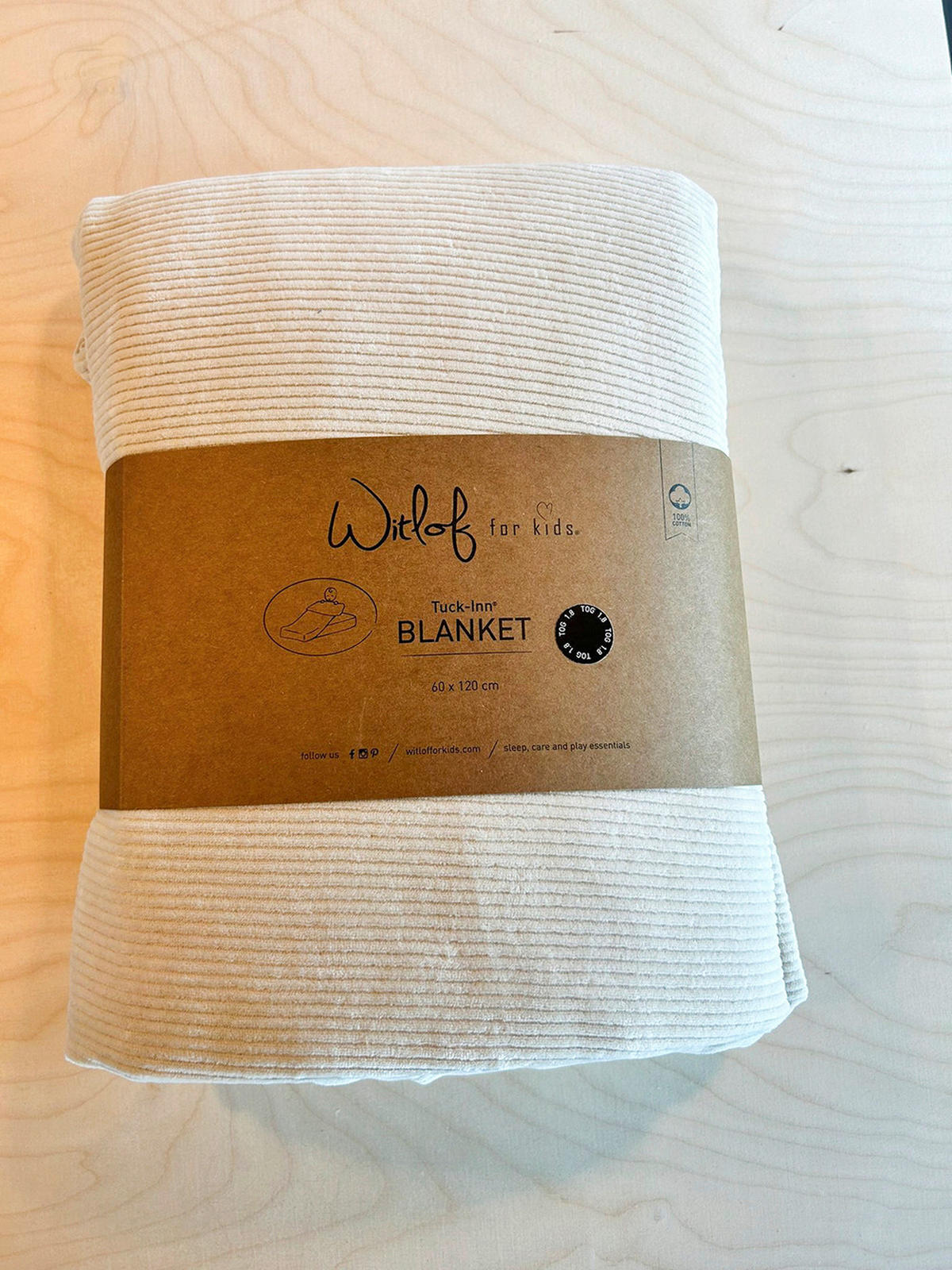 BABYDECKE 60/120 cm  - Basics (60/120cm) - Witlof for Kids