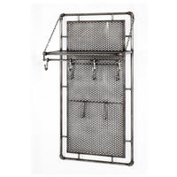 GARDEROBA ZIDNA   antracit  metal  - antracit, Moderno, metal (60,00/120/35cm)