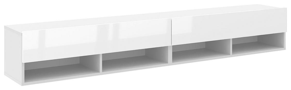 LOWBOARD DERBY  in 200/31,5/32,5 cm  - Weiß, Design, Holzwerkstoff (200/31,5/32,5cm) - Livetastic