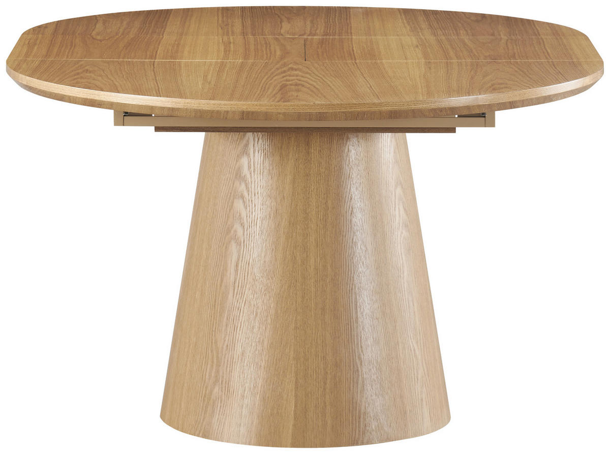 ESSTISCH Eichefarben oval  ausziehbar  - Eichefarben, KONVENTIONELL, Holz/Holzwerkstoff (120-160/76/120cm) - MID.YOU