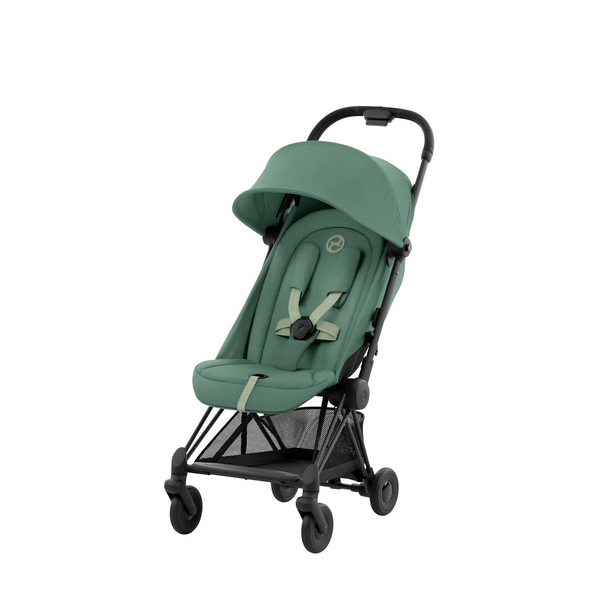 KIŠOBRAN KOLICA  Coya  - tamno zelena/crna, Basics, tekstil/plastika (79/44/105cm) - Cybex
