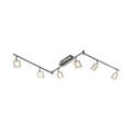 LED-STRAHLER 180,5/8/21,5 cm   - Alufarben/Nickelfarben, Design, Kunststoff/Metall (180,5/8/21,5cm) - Novel
