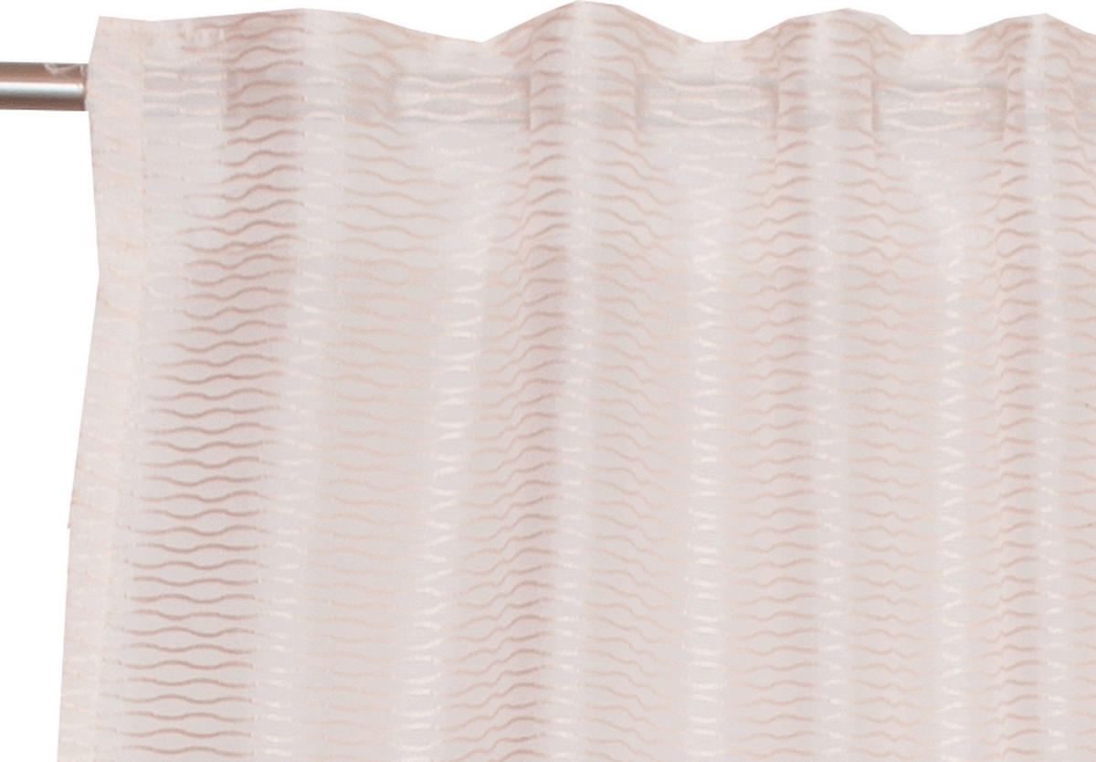 VORHANGSCHAL transparent  - Creme, Basics, Textil (130/250cm) - Schöner Wohnen