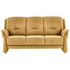 3-SITZER-SOFA in Mikrofaser Gelb  - Gelb/Beige, Konventionell, Textil/Metall (198/100/89cm) - Beldomo Comfort