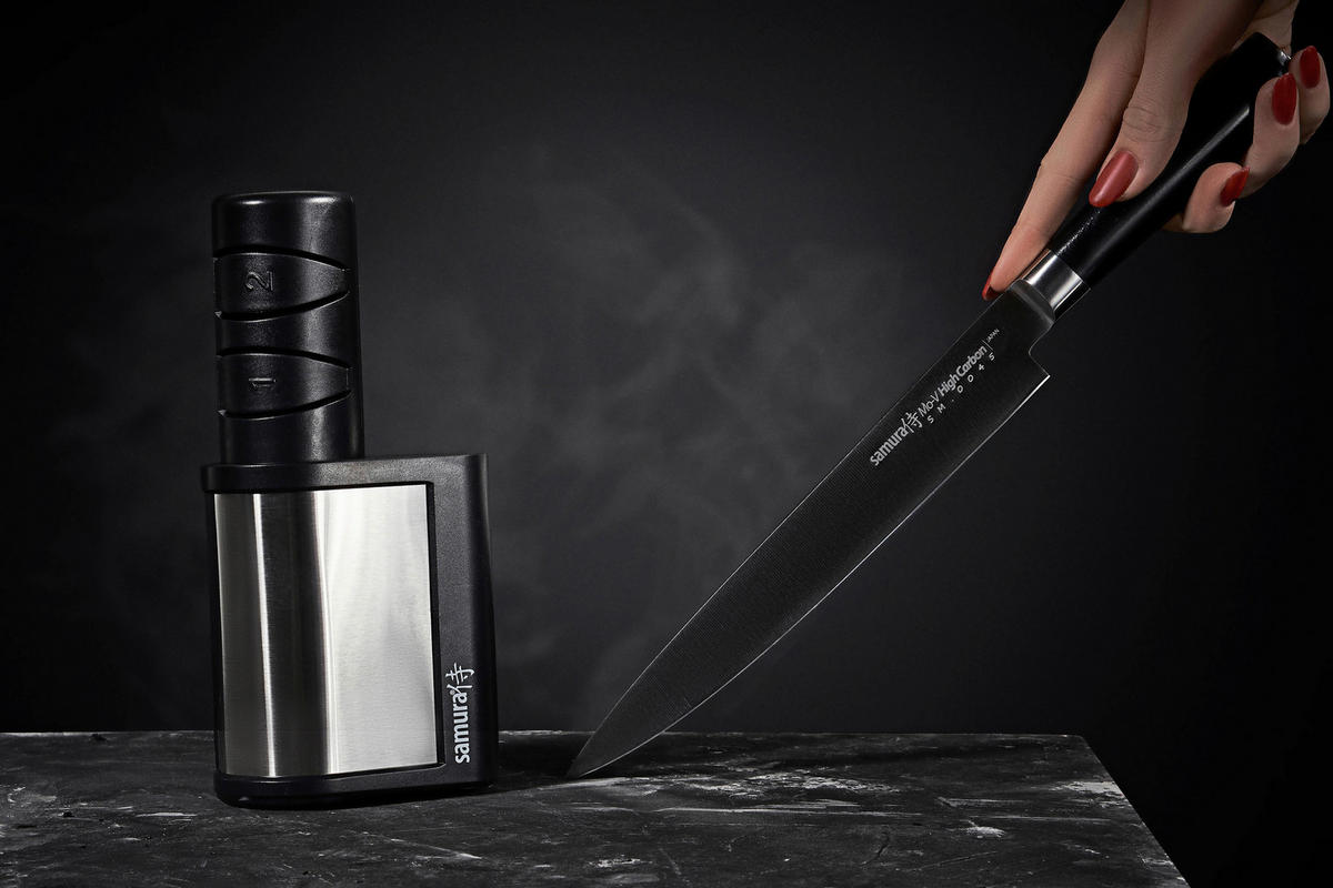 BRUSILEC NOŽEV - Basics, kovina/umetna masa (20,4/6/9,3cm) - Samura