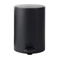 TRETEIMER Metall   - Schwarz, Basics, Kunststoff/Metall (19,1/25,9cm) - Aquanova