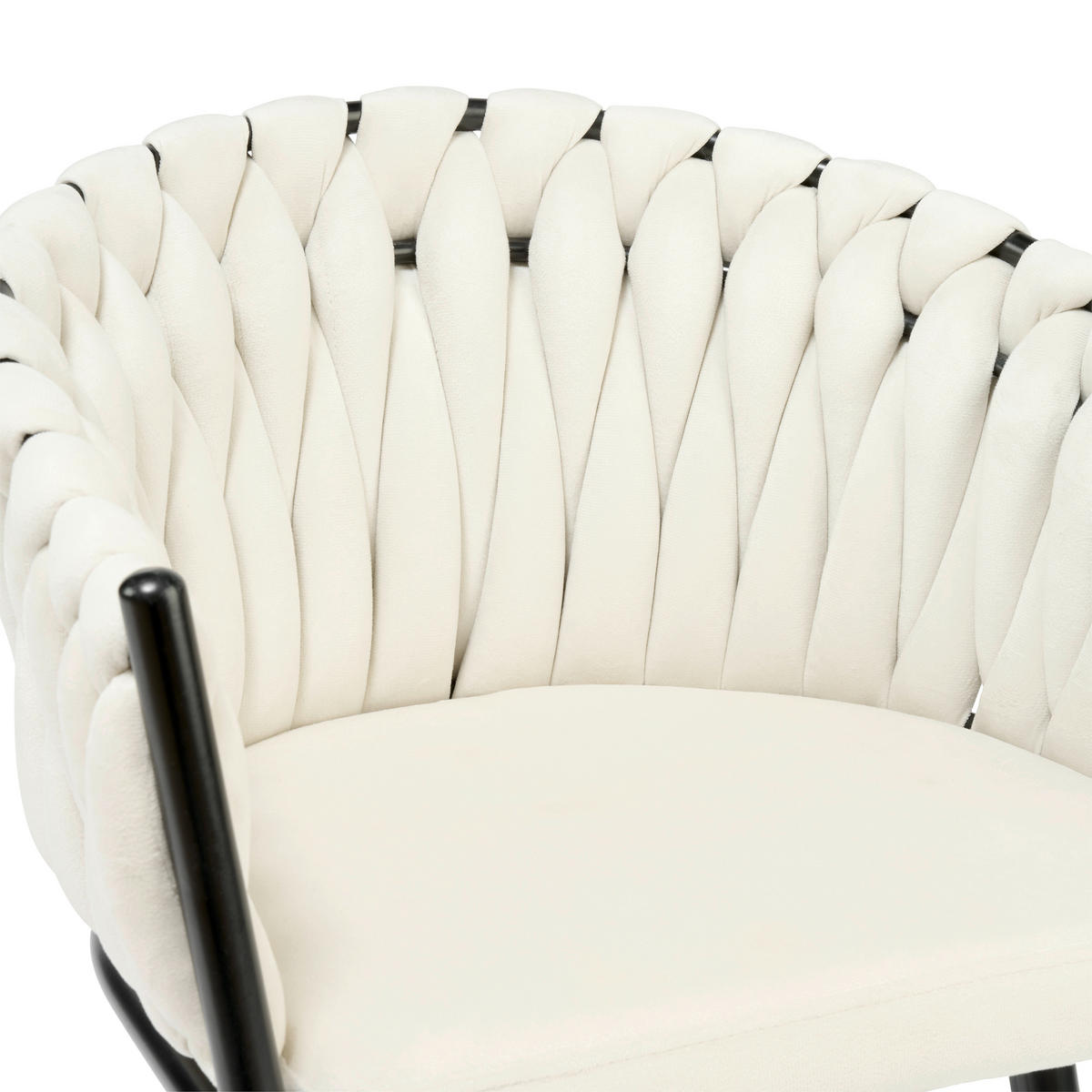DETSKÉ KRESLO  - krémová, Basics, textil (49/55,5/42,5cm) - Jimmylee
