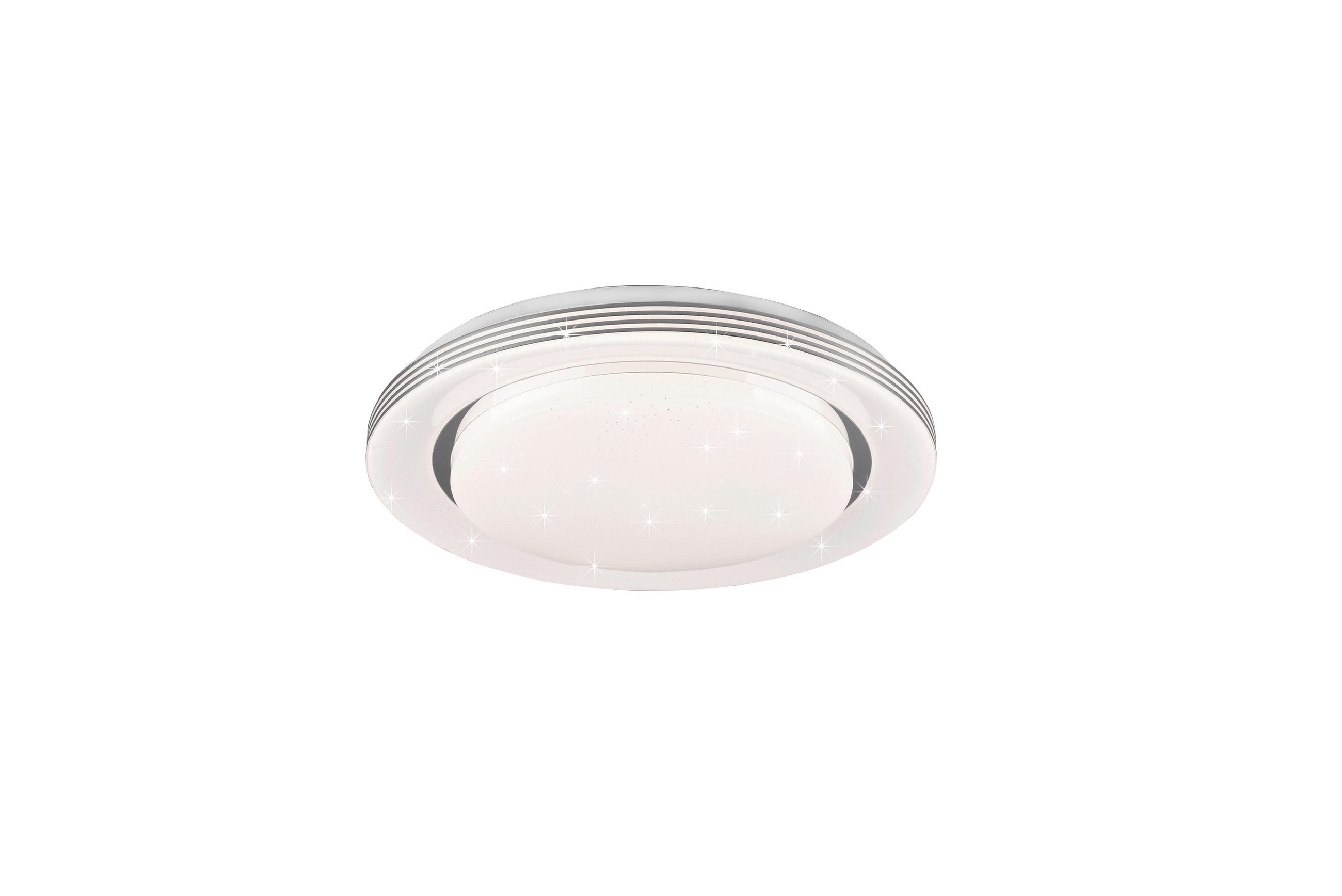 LED-DECKENLEUCHTE Atria 38/7,5 cm   - Weiß, Basics, Kunststoff (38/7,5cm)