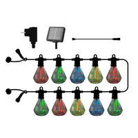 LICHTERKETTE 300 cm  - Schwarz, LIFESTYLE, Kunststoff (300cm)