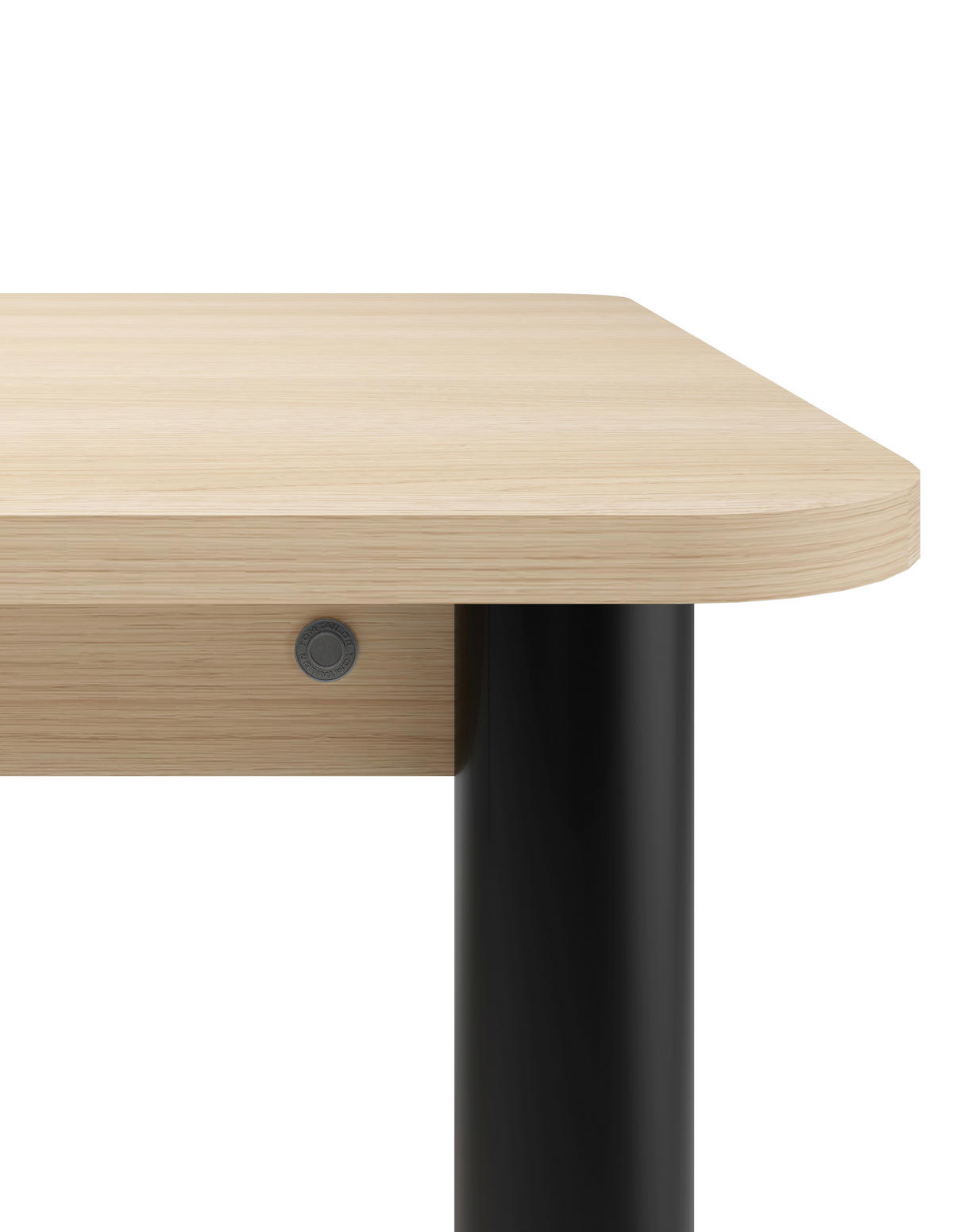 ESSTISCH in Metall, Holzwerkstoff 180/100/76 cm   - Hellbraun/Schwarz, Natur, Holzwerkstoff/Metall (180/100/76cm) - Tom Tailor