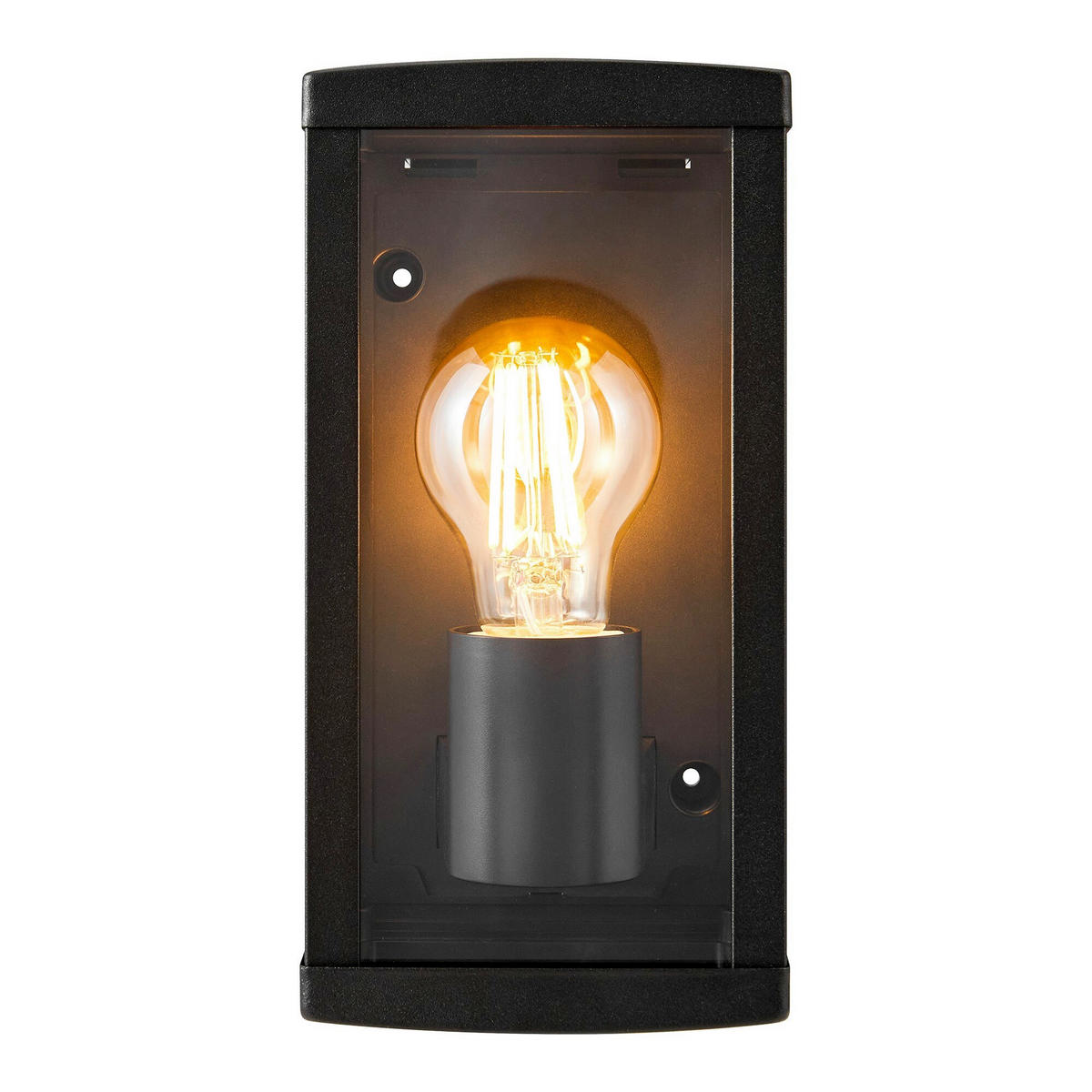 WANDLEUCHTE Luchy 22.7/12/11 cm  - Schwarz, Design, Metall (22.7/12/11cm) - Nordlux