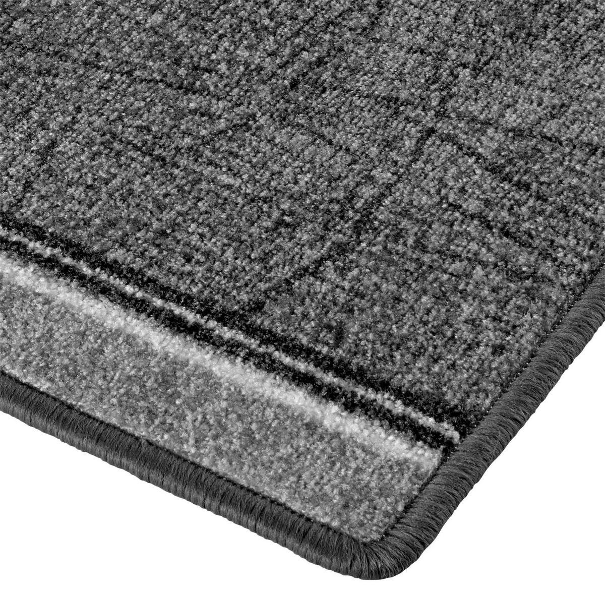 LÄUFER 67/180 cm Gala Anthrazit  - Anthrazit, KONVENTIONELL, Textil (67/180cm) - Boxxx