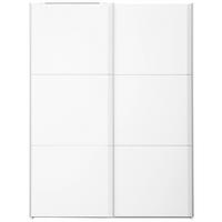 ORMAR - VISEĆA KLIZNA VRATA bela  150/223/60 cm  - siva/bela, Konvencionalno, metal/pločasti materijal (150/223/60cm) - Xora