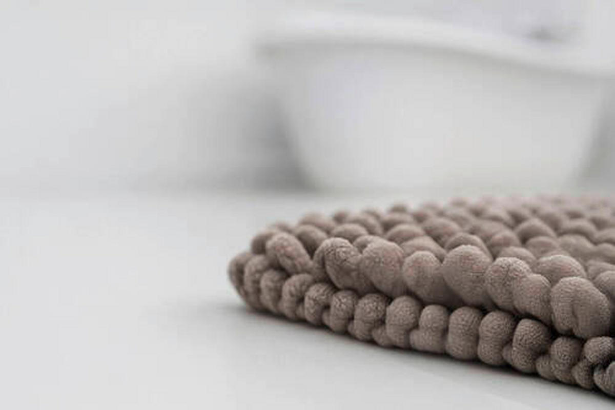 BIDET-VORLEGER Taupe  - Taupe, Basics, Kunststoff/Textil (50cm) - Esposa