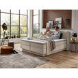 BOXSPRINGBETT 160/200 cm  in Naturfarben  - Schwarz/Naturfarben, KONVENTIONELL, Kunststoff/Textil (160/200cm) - Carryhome