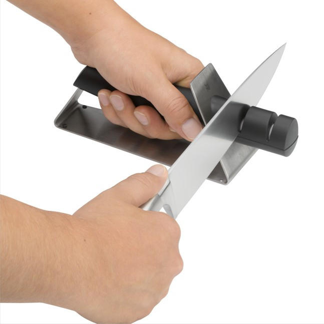 MESSERSCHÄRFER Gourmet  Metall  - Schwarz, KONVENTIONELL, Metall (22,3/6,4/8,5cm) - WMF