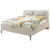 POLSTERBETT MADRID Lattenrost, Bettkasten 180/200 cm  in Beige  - Birkefarben/Beige, Design, Holz/Textil (180/200cm) - Schöner Wohnen