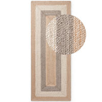 LÄUFER 80/200 cm Juno  - Goldbraun/Multicolor, Natur, Textil (80/200cm) - Hanse Home