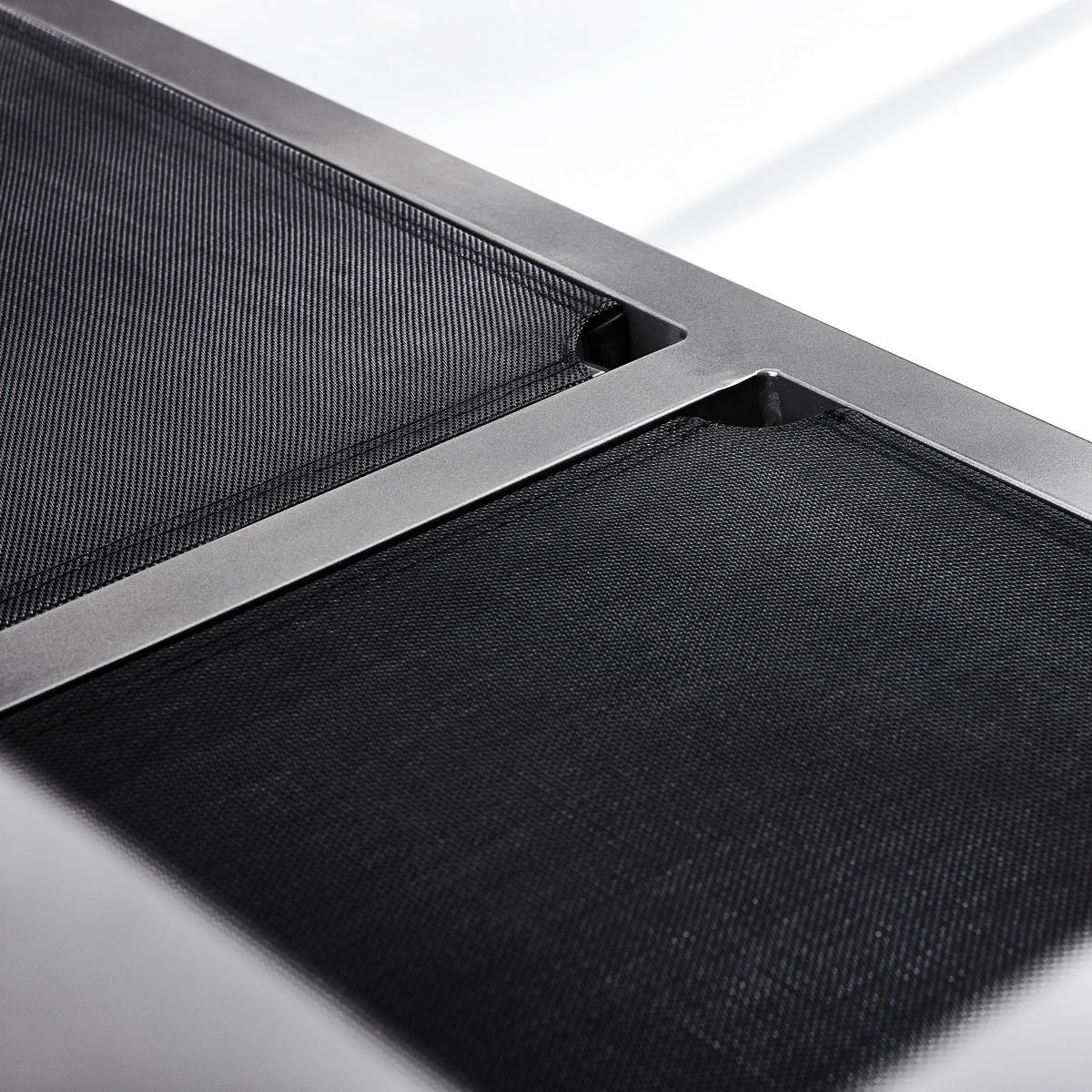 Mobilier Terasă Și Lounge 18 piese  182/182 cm   - gri închis, Design, sticlă/metal (182/182cm) - Ambia Garden