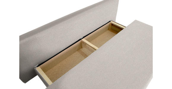 SCHLAFSOFA Taras  mit Stoffauswahl Webstoff Grau  - Schwarz/Grau, Design, Kunststoff/Textil (197/77/81cm) - Xora