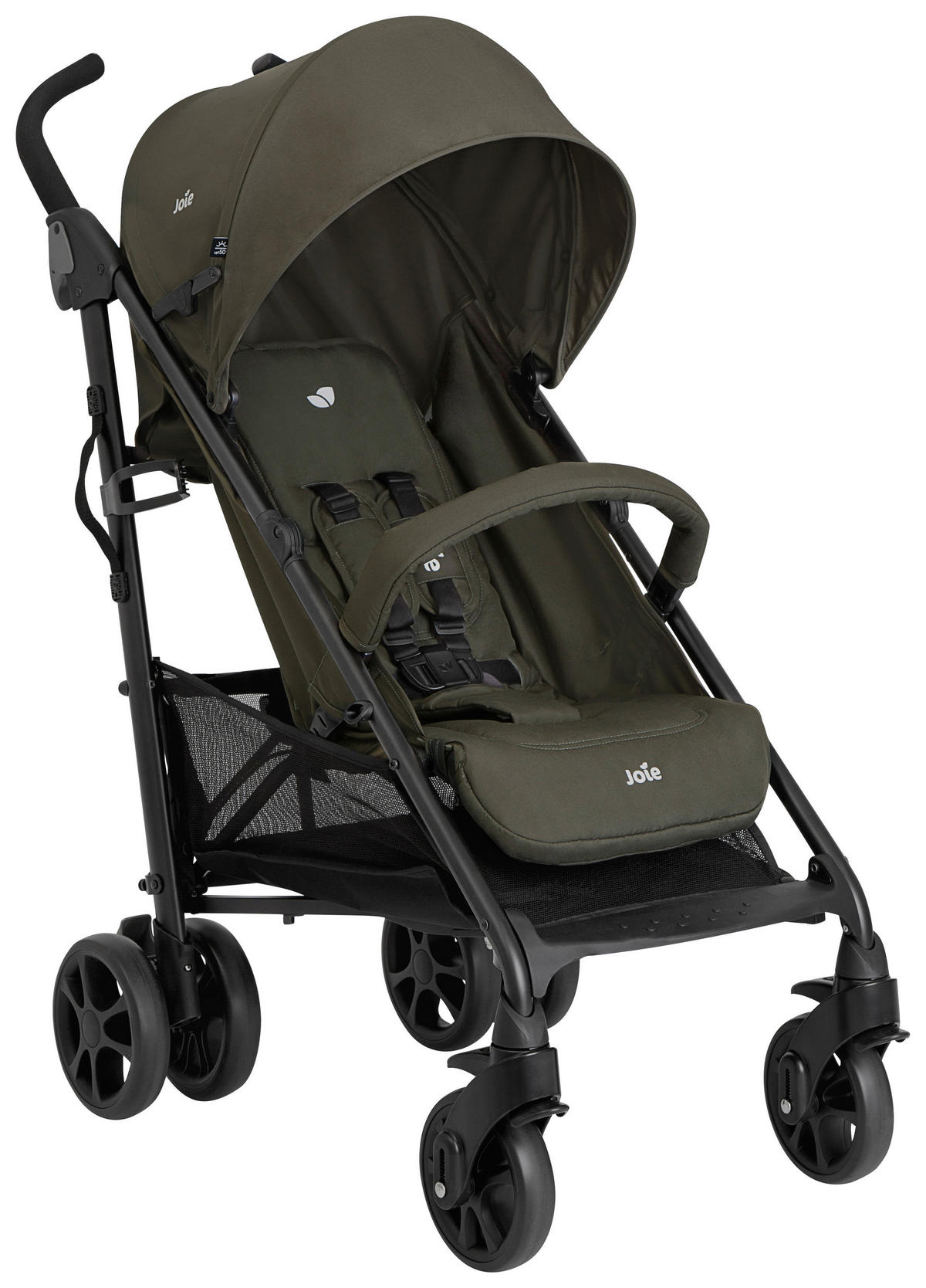 BUGGY Brisk LX  - Dunkelgrün/Schwarz, Basics, Textil/Metall (52/101/81cm) - Joie