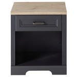 ROLLCONTAINER 54/62/39 cm  - Graphitfarben/Eiche Artisan, KONVENTIONELL, Holzwerkstoff/Metall (54/62/39cm) - Carryhome