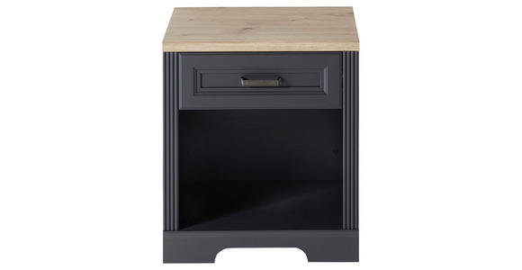 ROLLCONTAINER 54/62/39 cm  - Graphitfarben/Eiche Artisan, KONVENTIONELL, Holzwerkstoff/Metall (54/62/39cm) - Carryhome