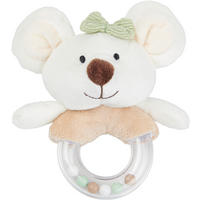 HRKÁLKA - hnedá/biela, Basics, textil/plast (12cm) - Patinio