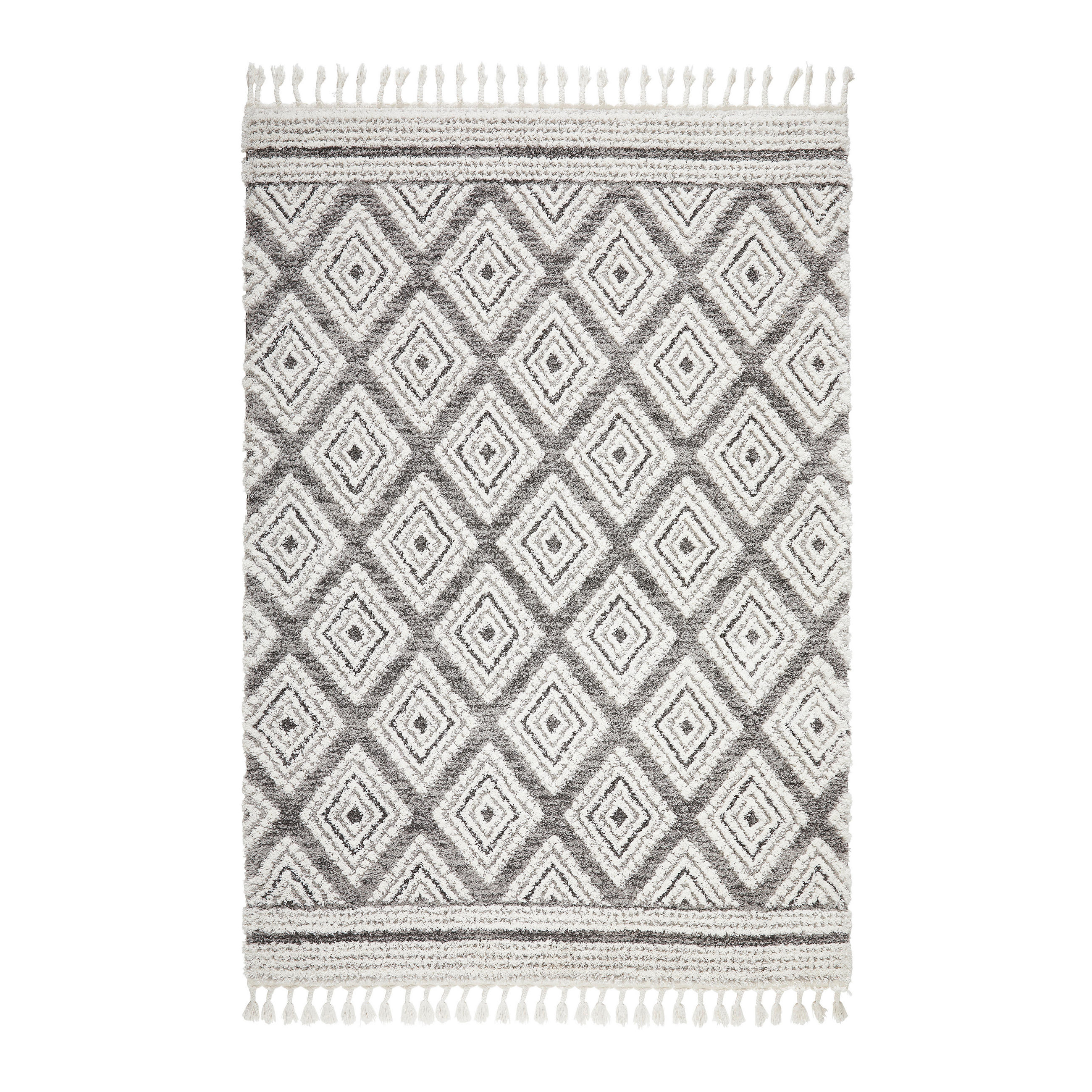 HOCHFLORTEPPICH 80/150 cm Antje Silberfarben, Beige  - Beige/Silberfarben, Design, Kunststoff (80/150cm) - Novel
