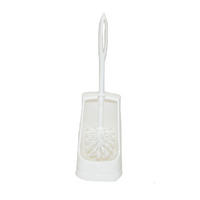 GARNITURĂ DE PERIE PENTRU WC in plastic  plastic   - alb, Basics, plastic (44cm)