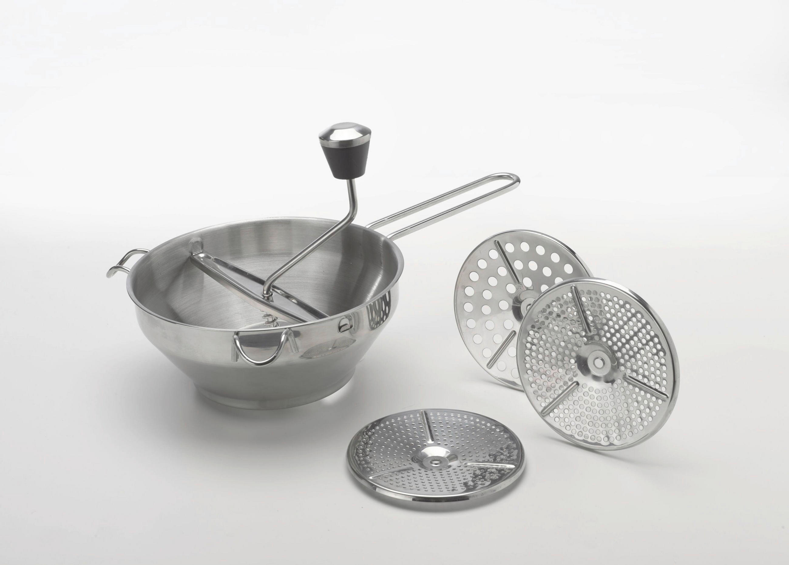 PASSIERSIEB  - Edelstahlfarben, Basics, Metall (33/22/11cm)