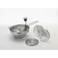 PASSIERSIEB  - Edelstahlfarben, Basics, Metall (33/22/11cm)