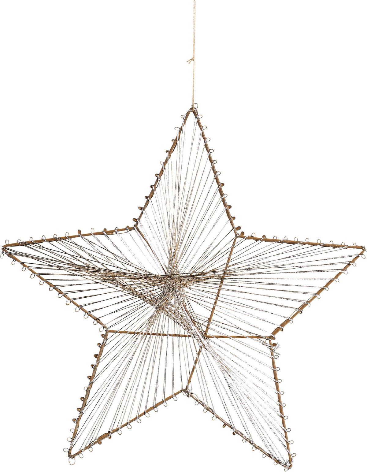 CHRISTBAUMANHÄNGER  - Goldfarben, Trend, Metall